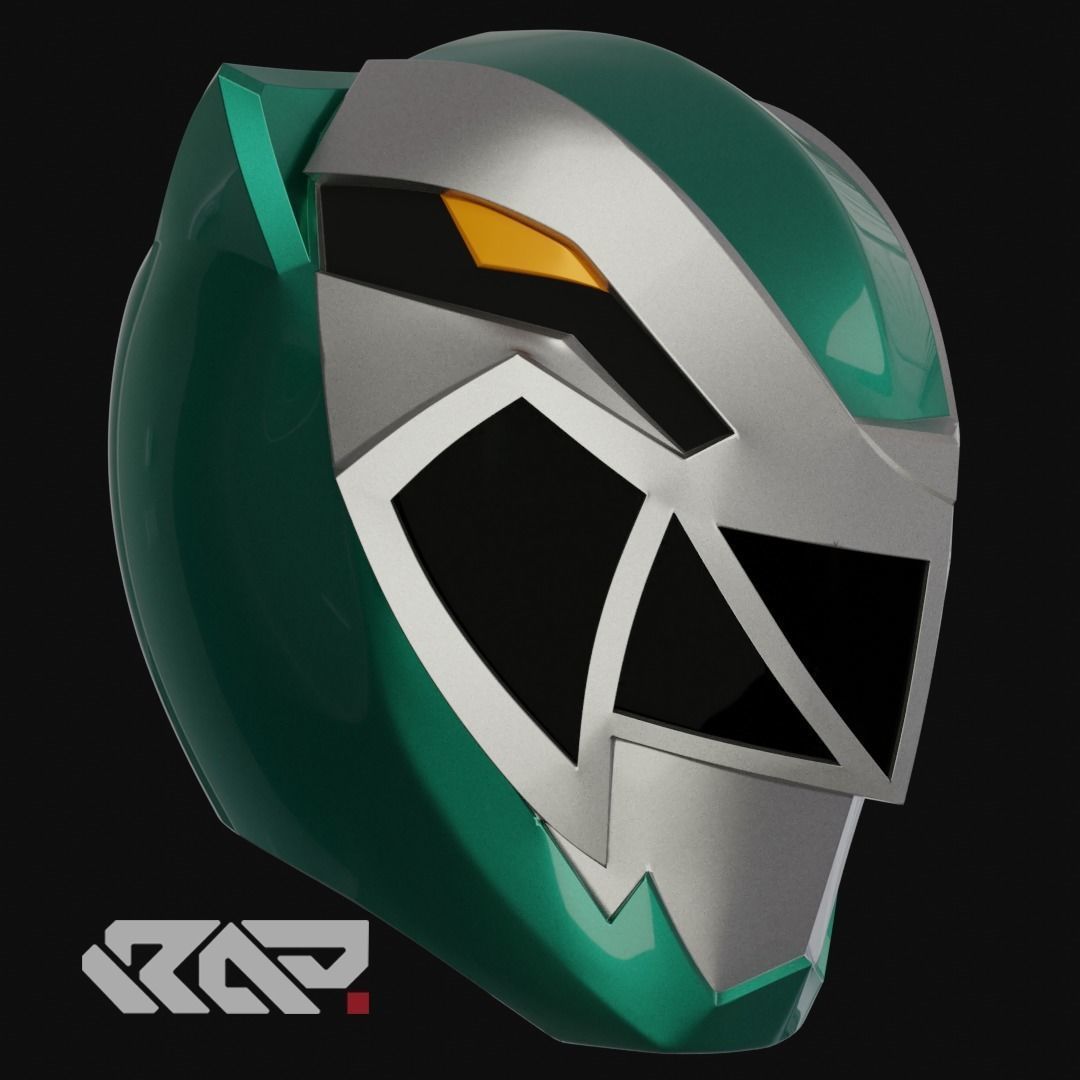Ryusoulger green 3D print model_3