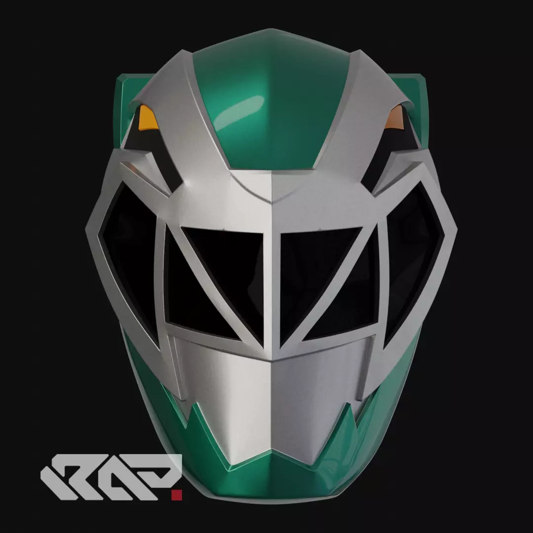 Ryusoulger green 3D print model_0