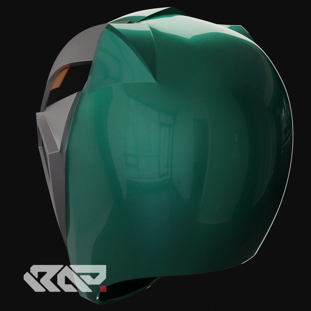 Ryusoulger green 3D print model_2