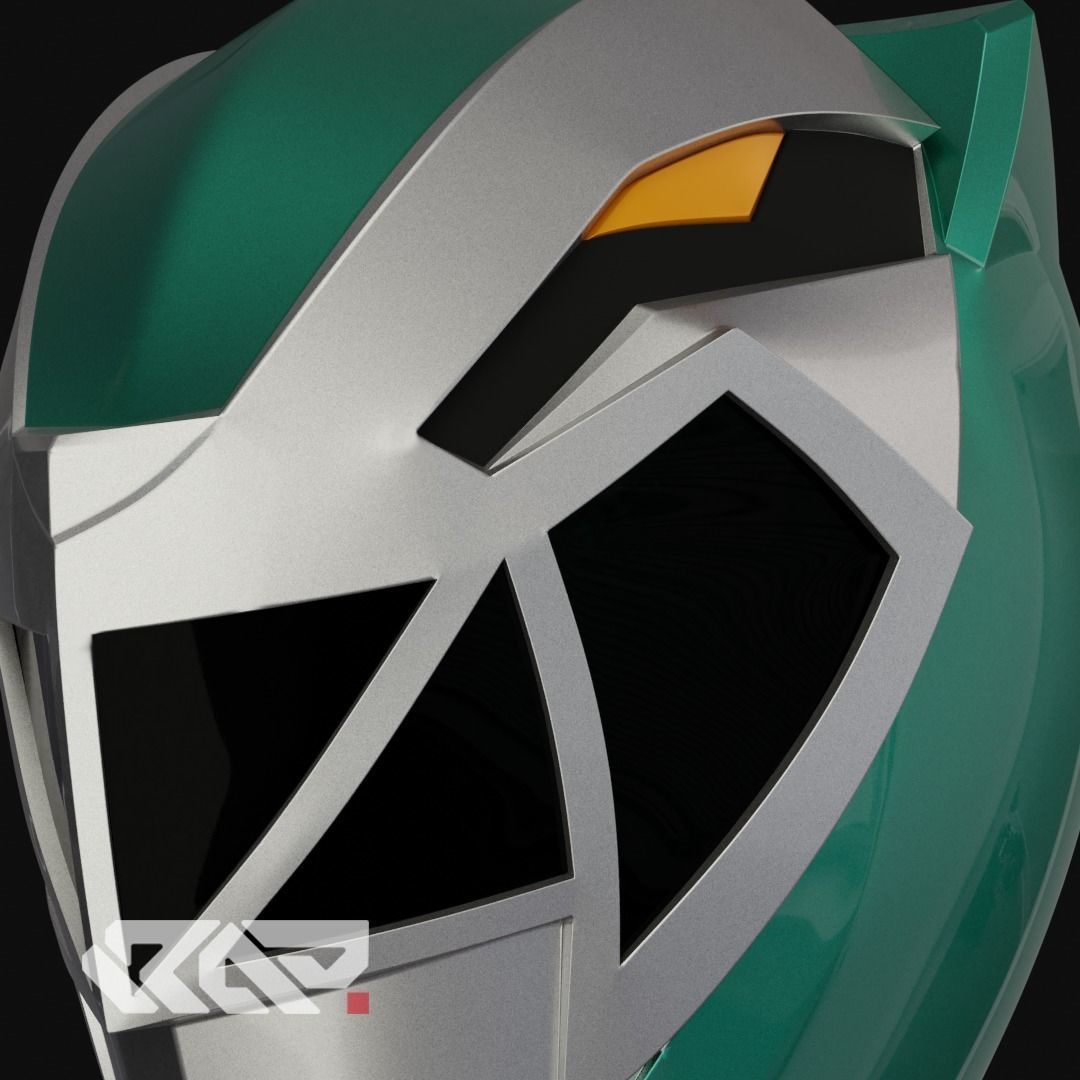 Ryusoulger green 3D print model_4