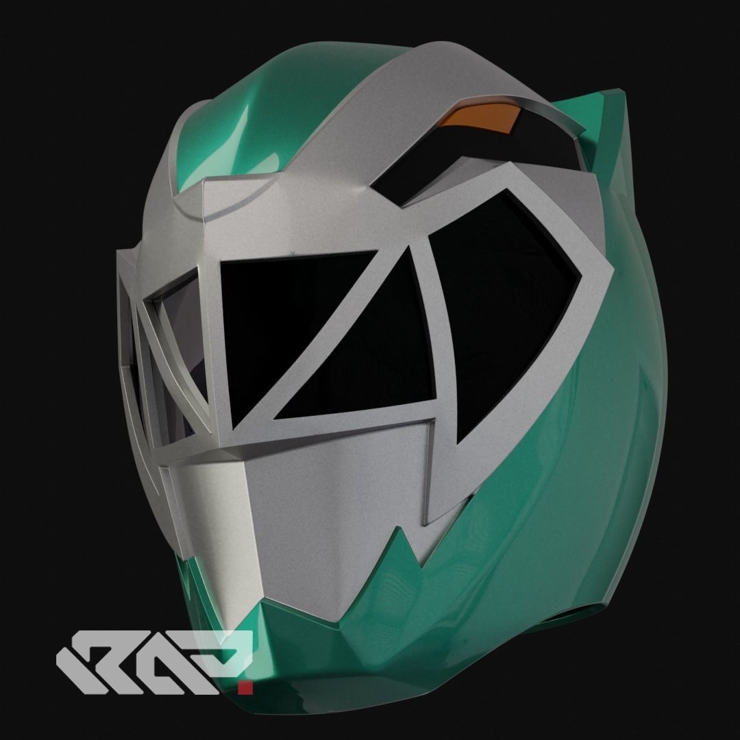 Ryusoulger green 3D print model_1