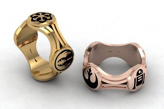 ring star wars 3D print model