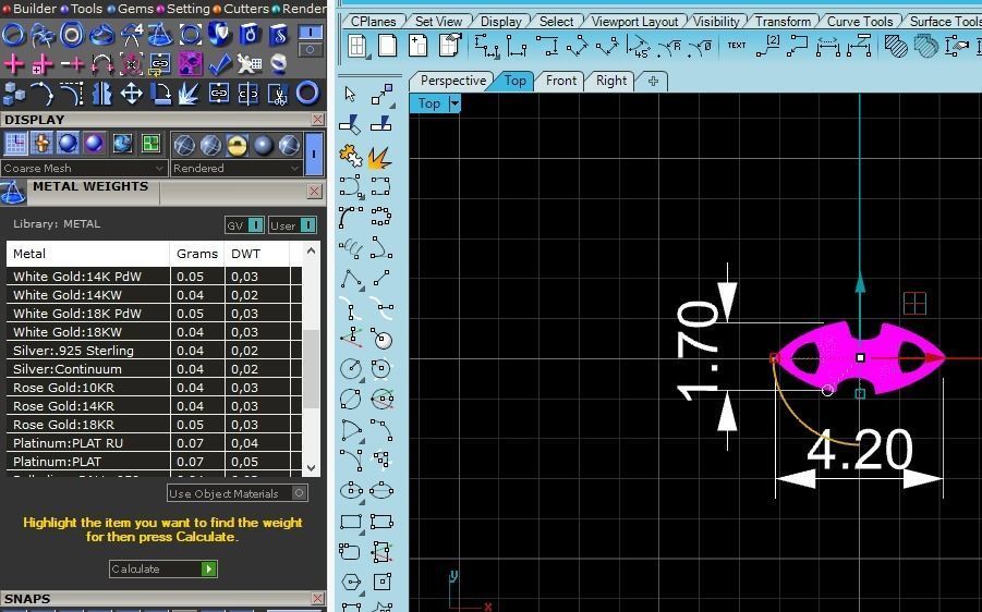  bullet chain 3D print model_1