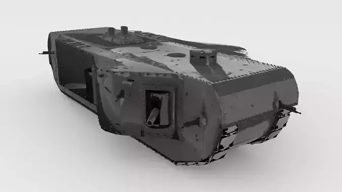 K-Wagen tank 3D model