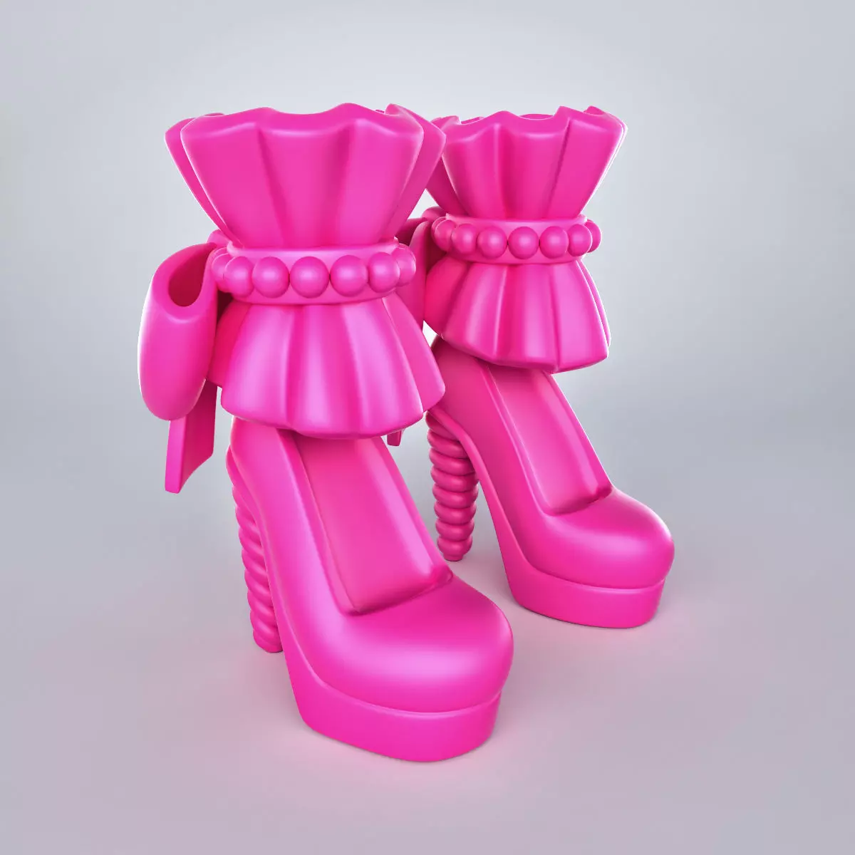 Barbie Heels 3D model