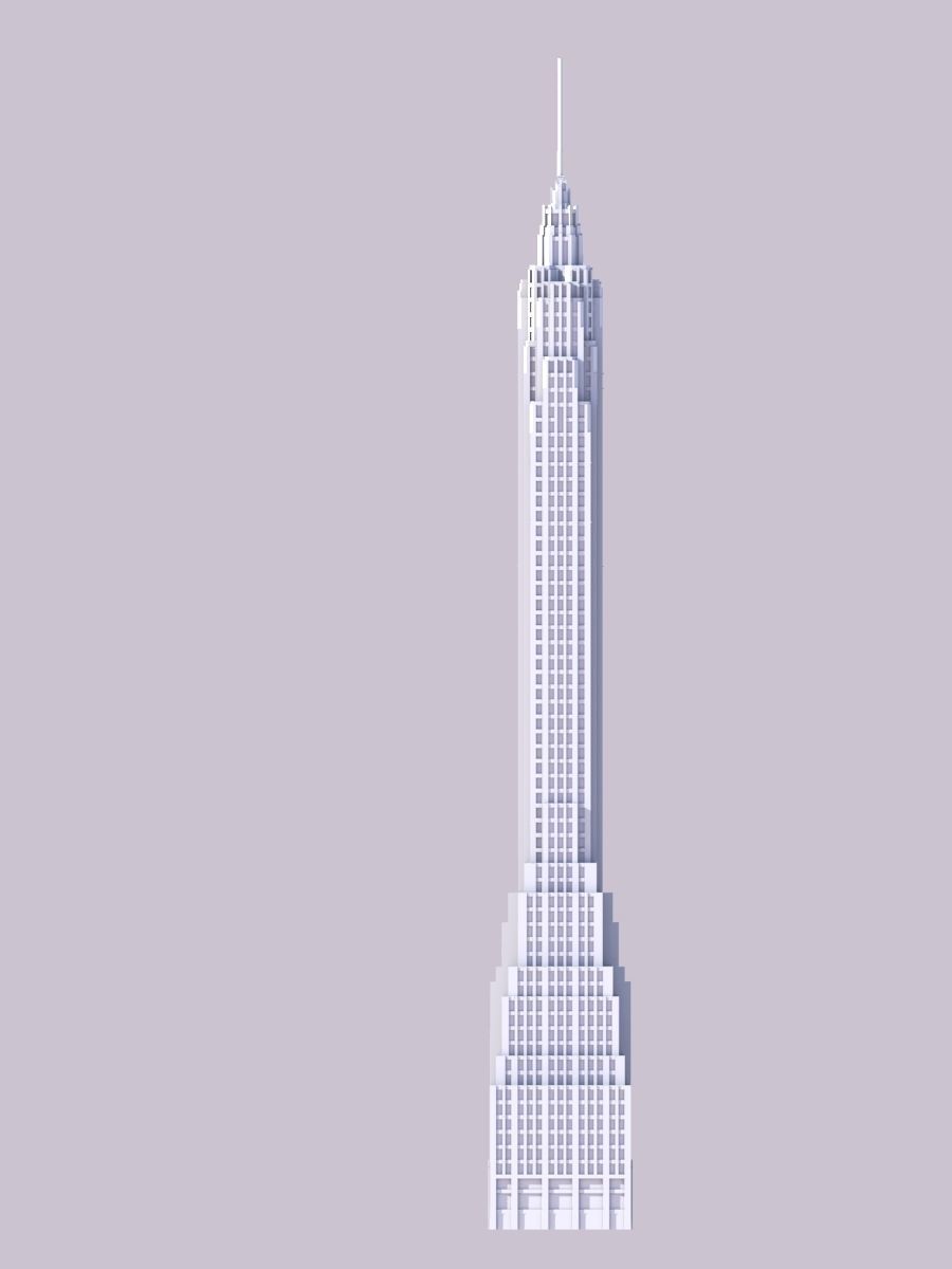 70 Pine St 3D print model_4