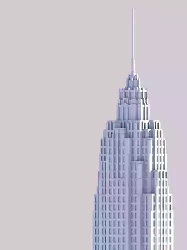 70 Pine St 3D print model