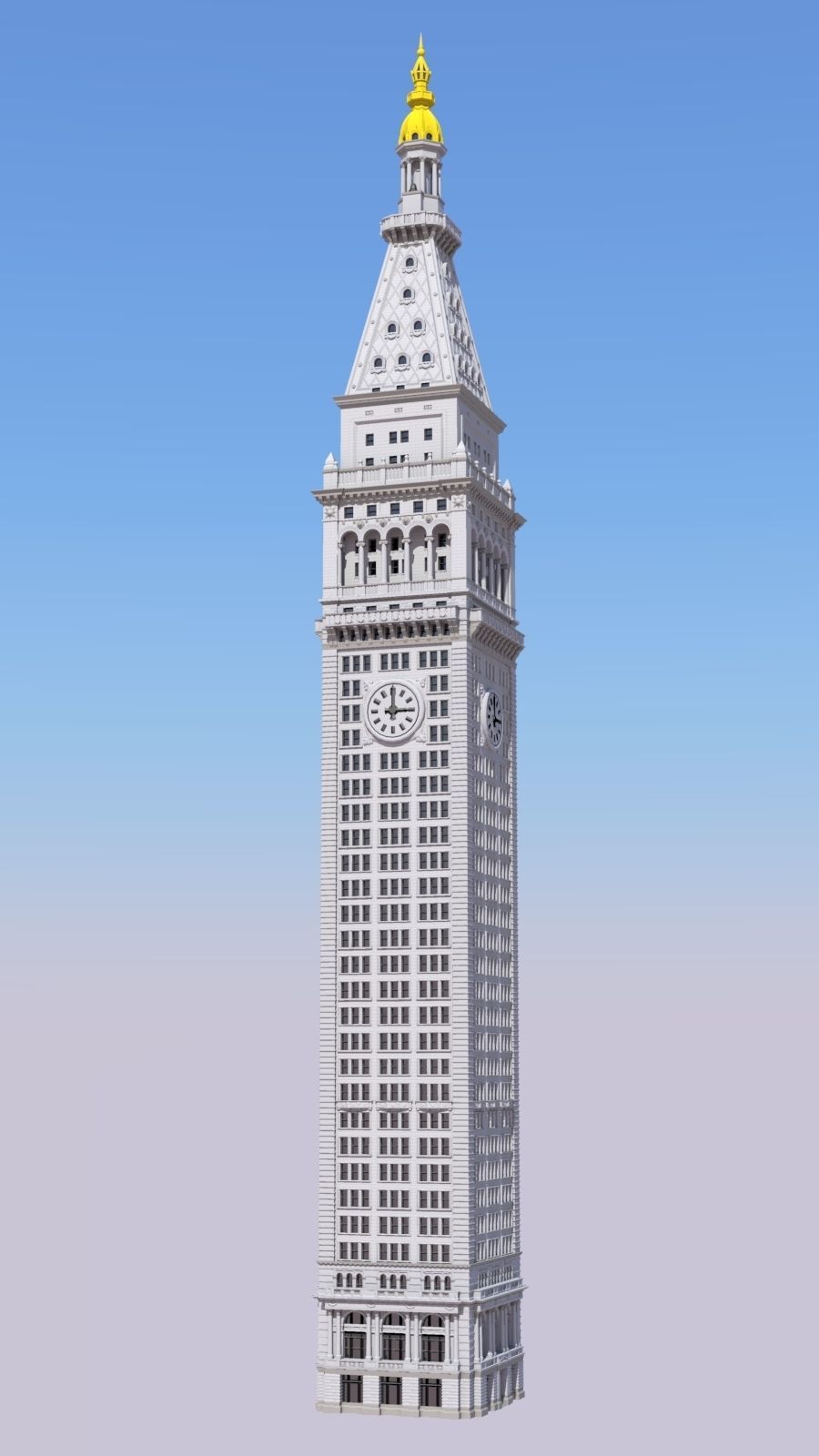 Metropolitan Life Tower 3D print model_1