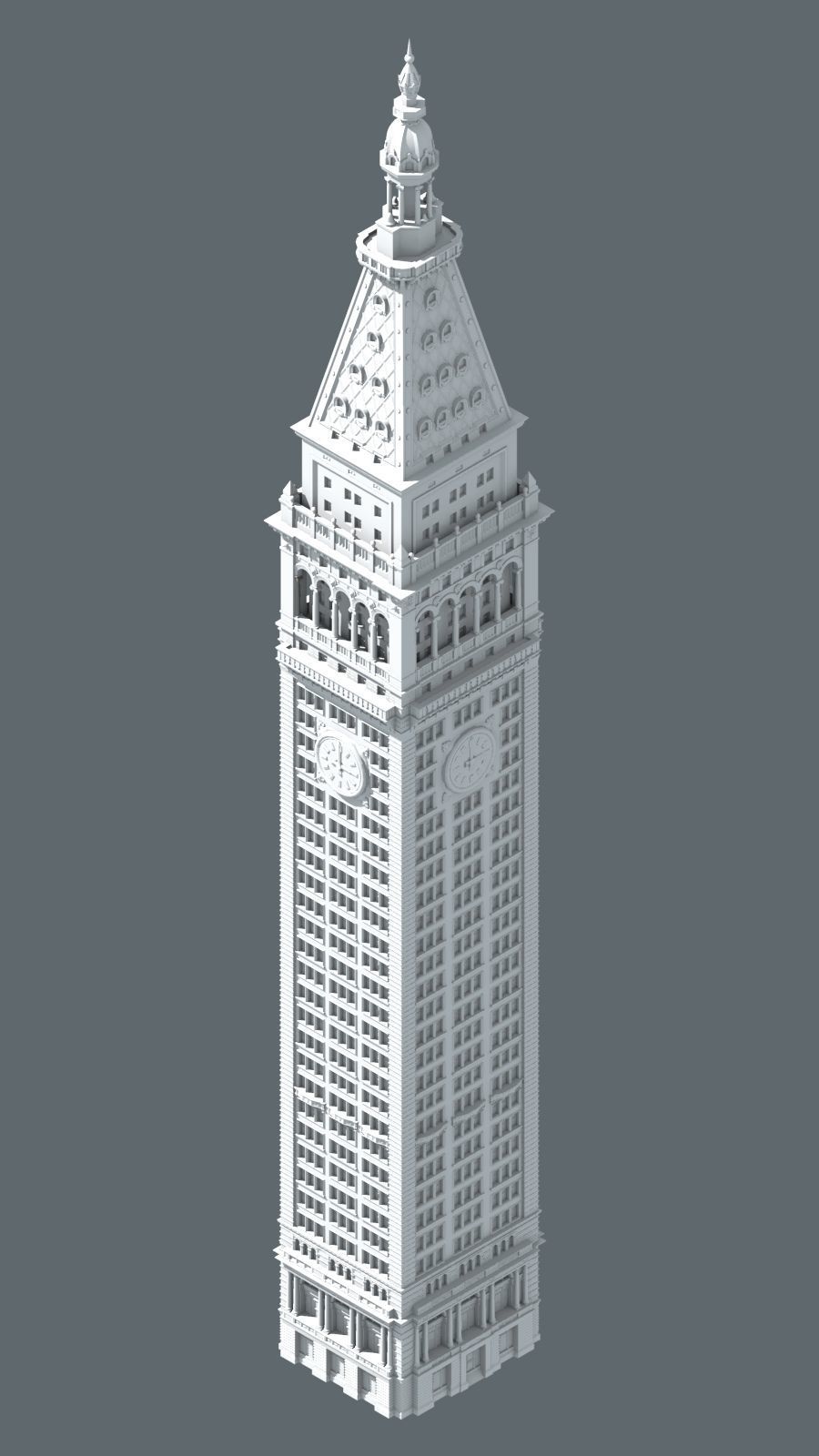 Metropolitan Life Tower 3D print model_5