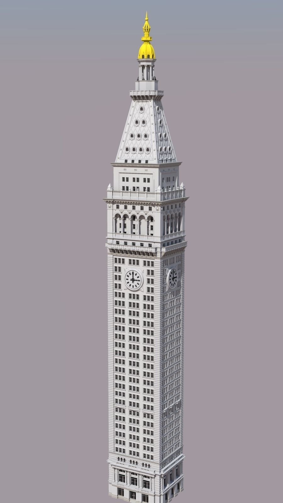 Metropolitan Life Tower 3D print model_2
