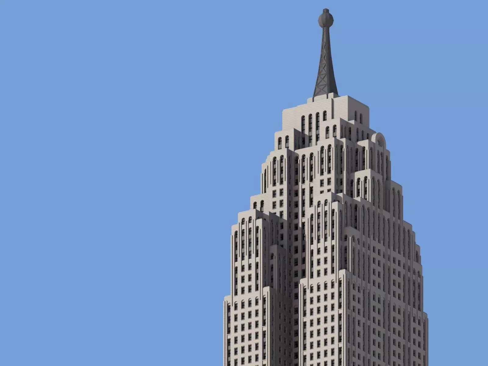 Penobscot Building 3D print model