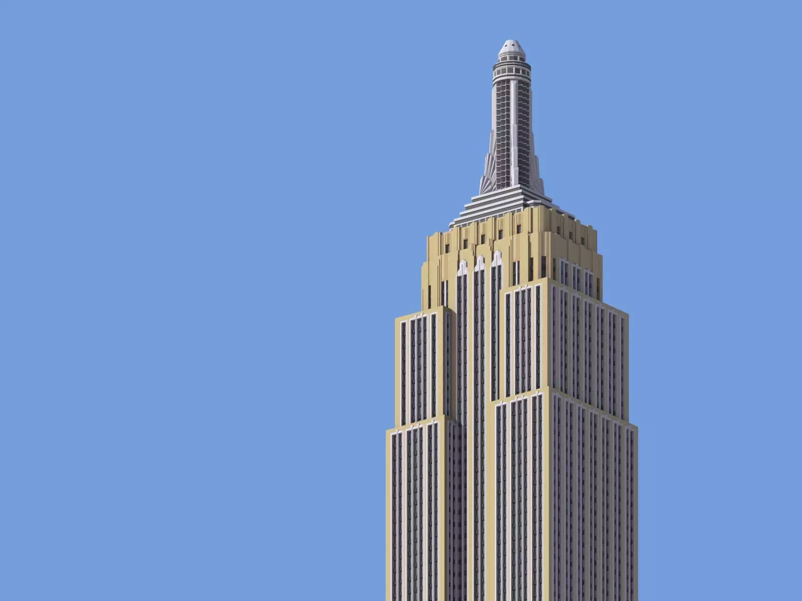 Empire State Building 3D print model_0