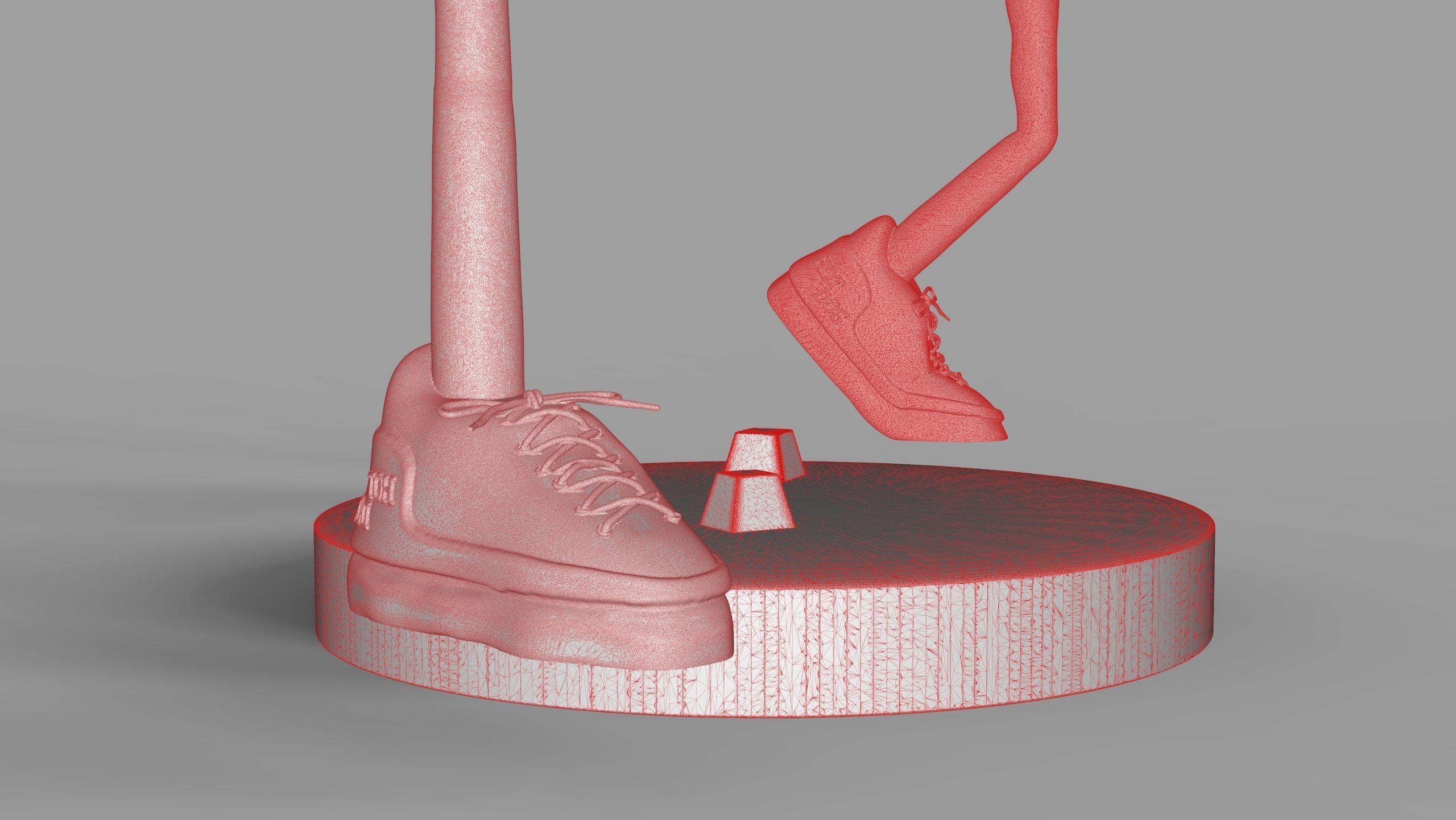 Excited Hot Dog Timelapse and Model 3D print model_23