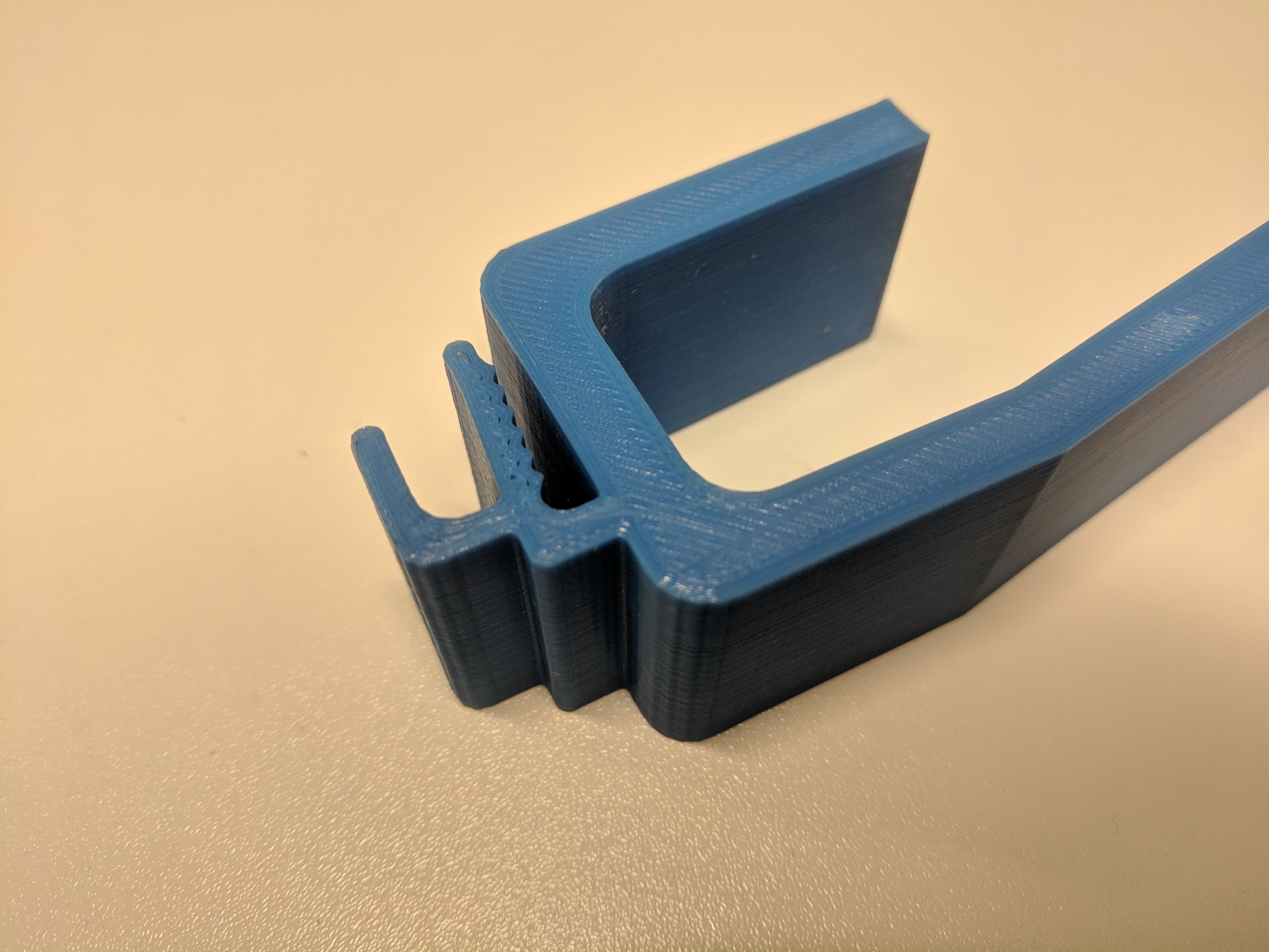 3D Printable Desk Hook 3D print model_1
