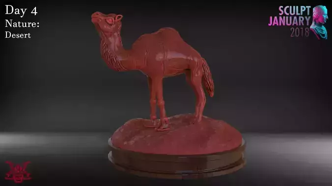 Camel Timelapse and Model