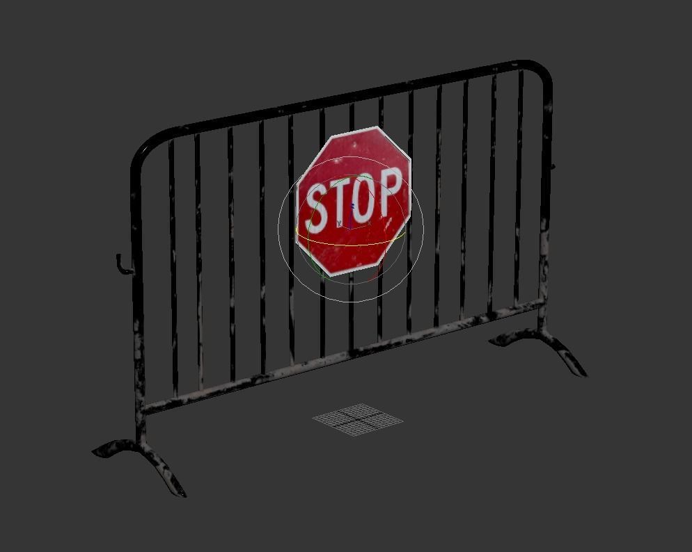 Fence Repair 3D model_2