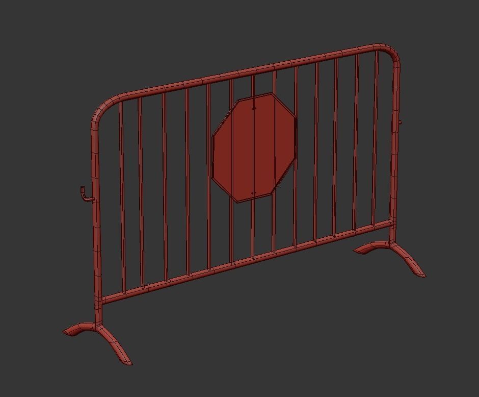 Fence Repair 3D model_4