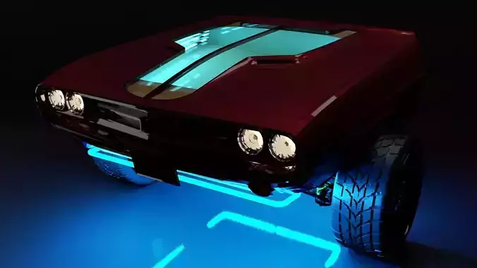 Refrigerator  of Dodge Challenger