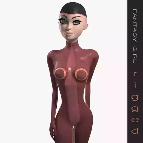 Fantasy Girl Rigged 