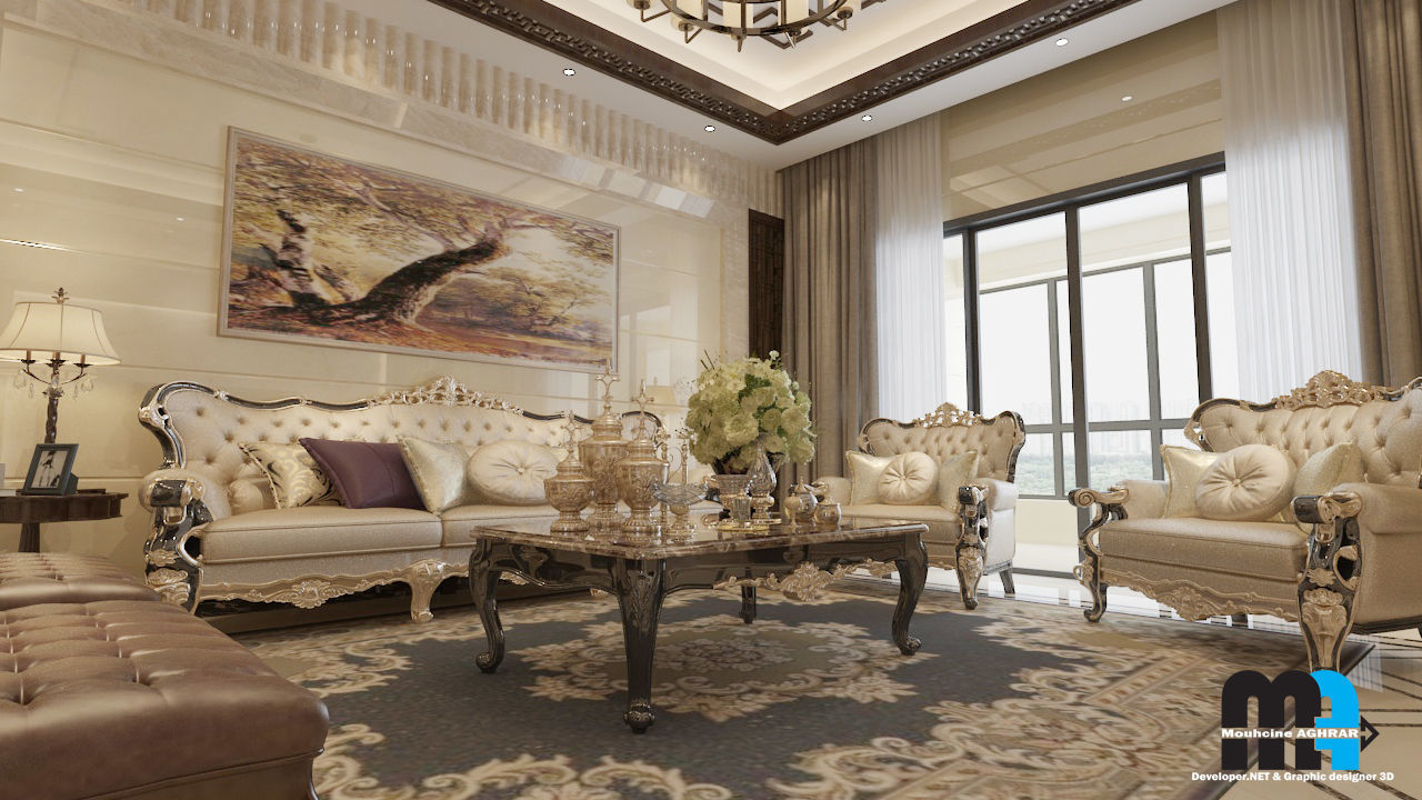 interior design 3D model_1