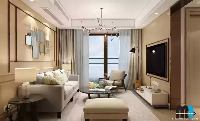 interior design 3D model