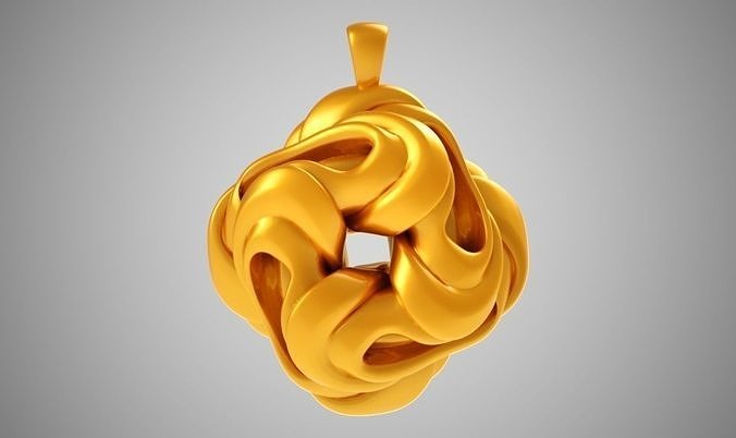 Tortuous Necklace 3D print model