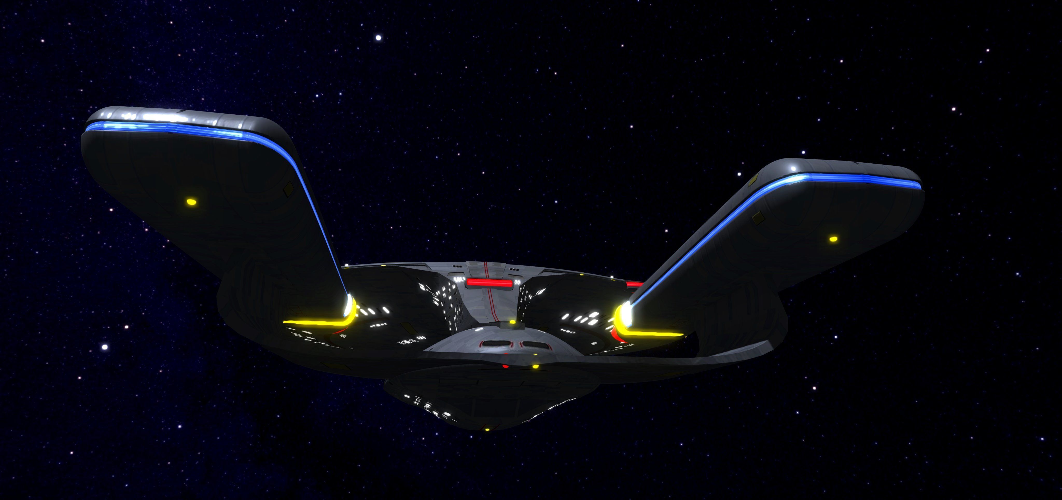 STAR TREK - USS ENTERPRISE NCC1701D 3D model_5