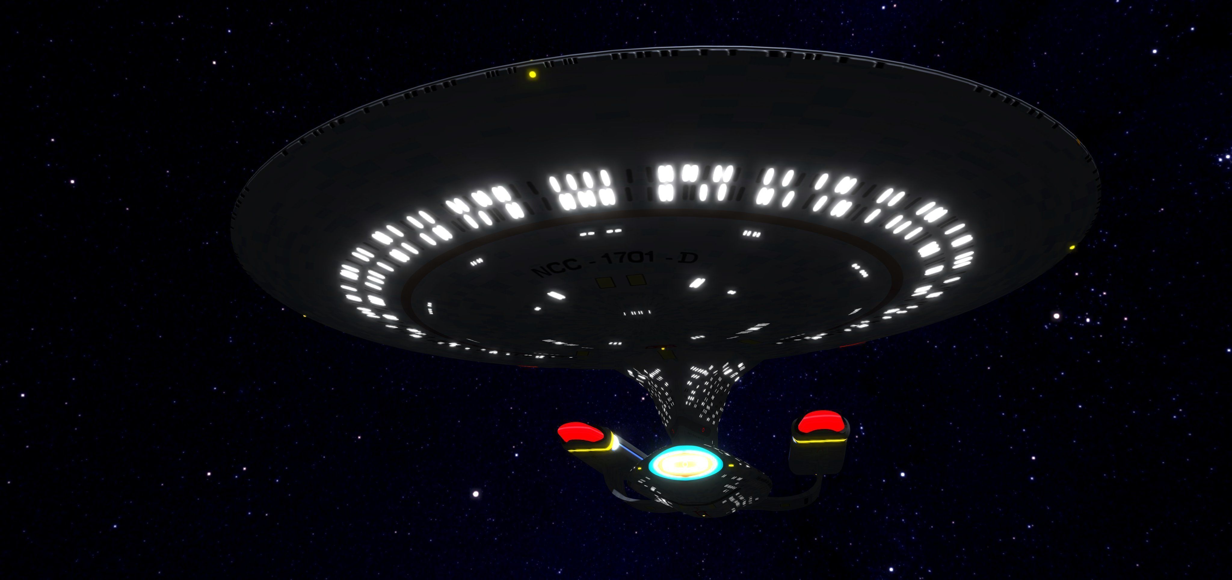 STAR TREK - USS ENTERPRISE NCC1701D 3D model_4