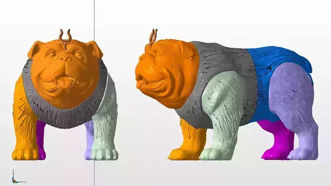 CoC Lockjaw statue 20cm Free 3D print model
