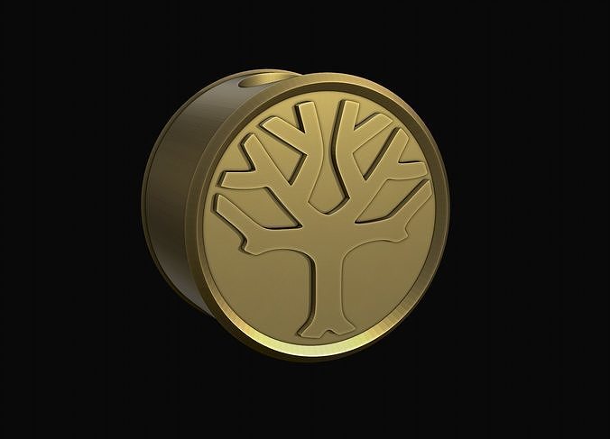 Tree bead 3D print model