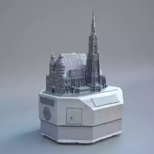 Stephansdom in Vienna 3D model
