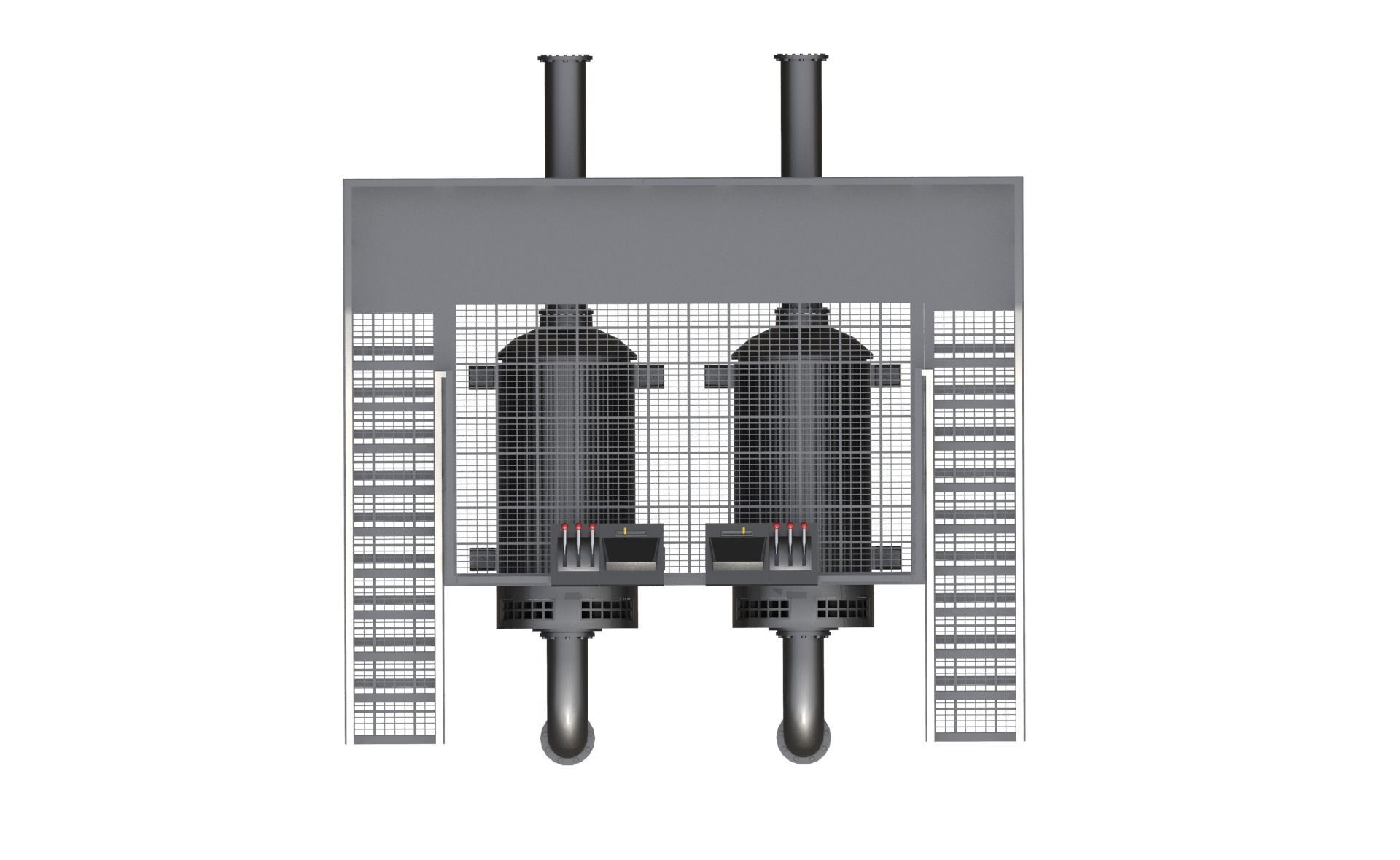Control Station 3D model_5