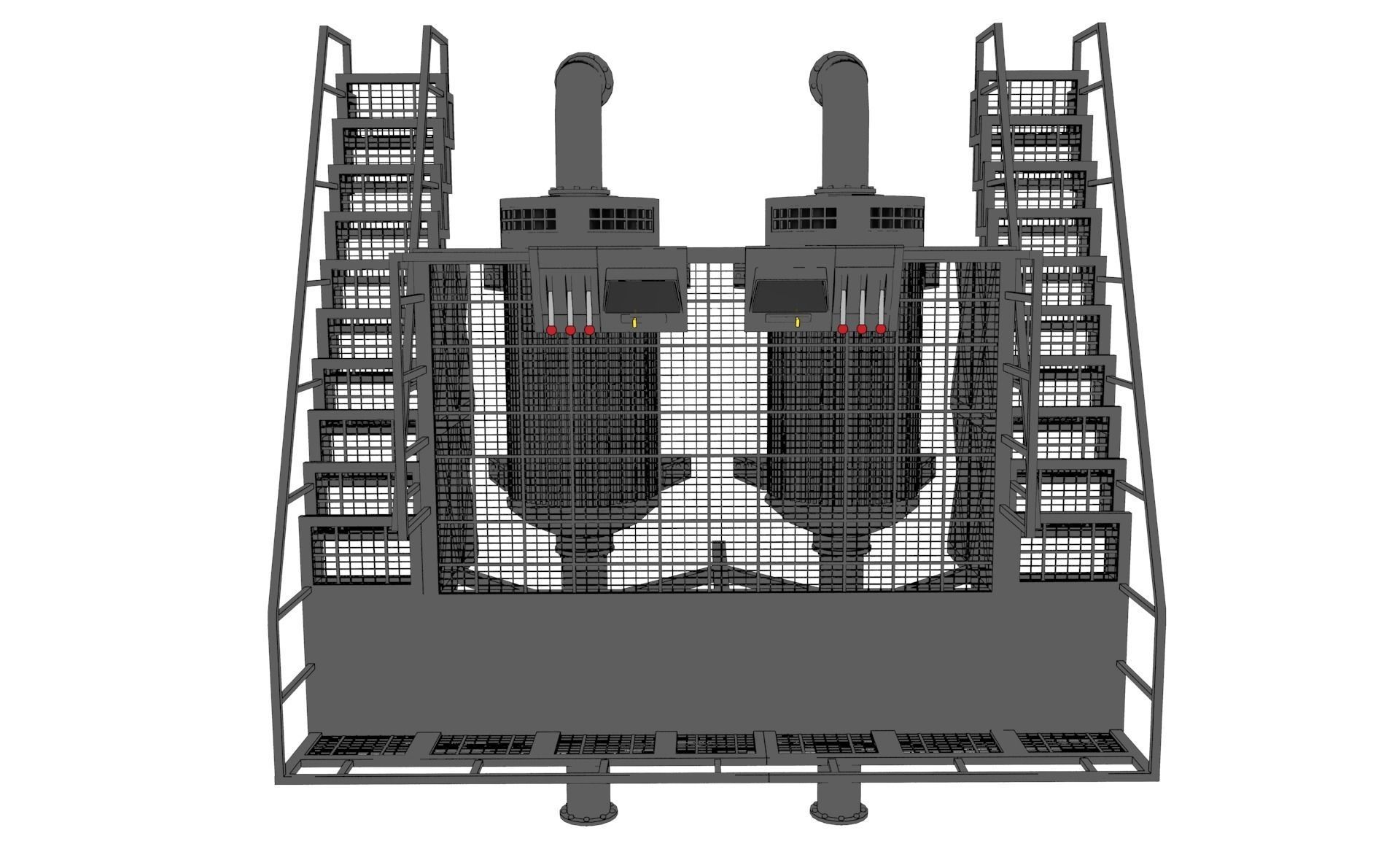 Control Station 3D model_13
