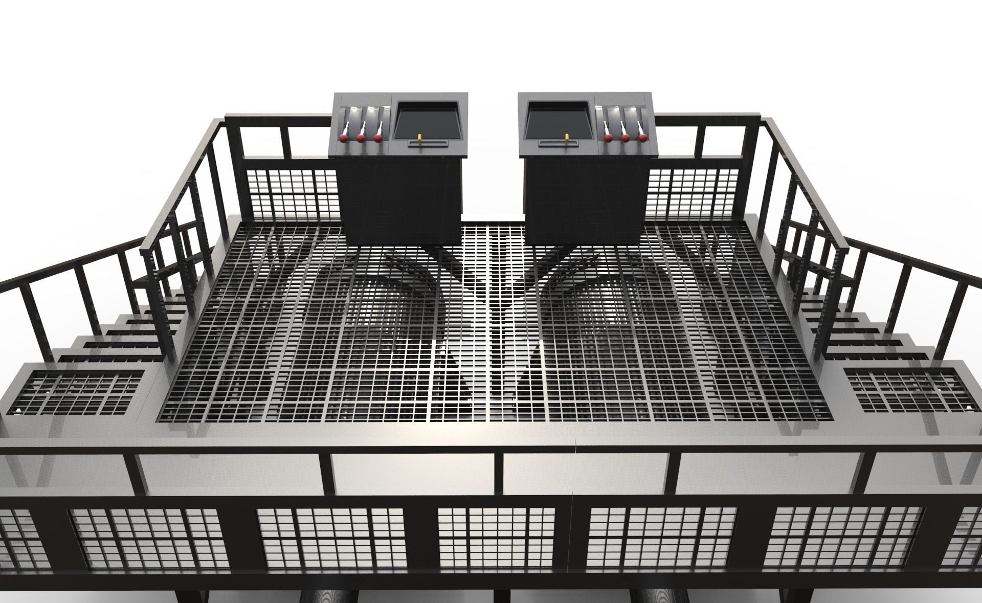 Control Station 3D model_3