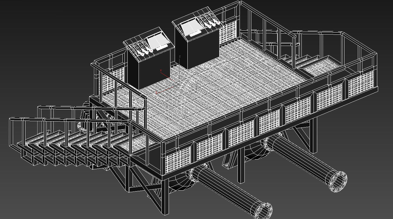 Control Station 3D model_16