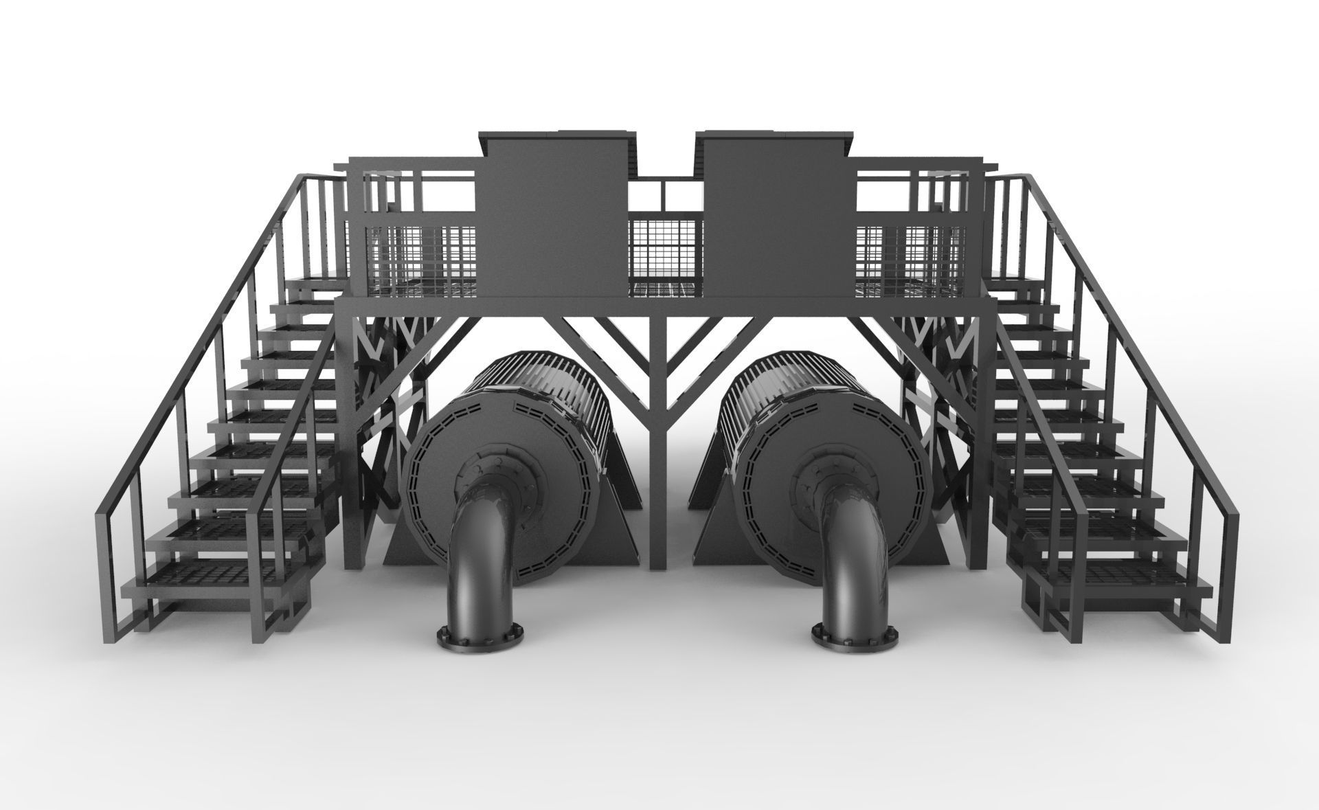 Control Station 3D model_2