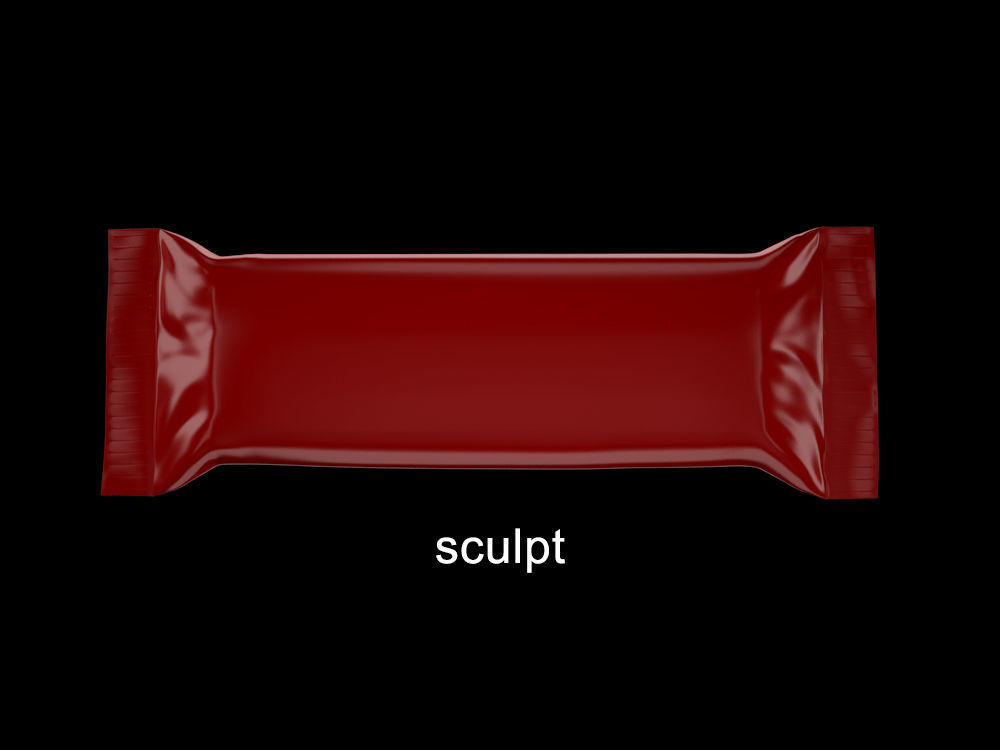 Chocolate Package 3D model_1