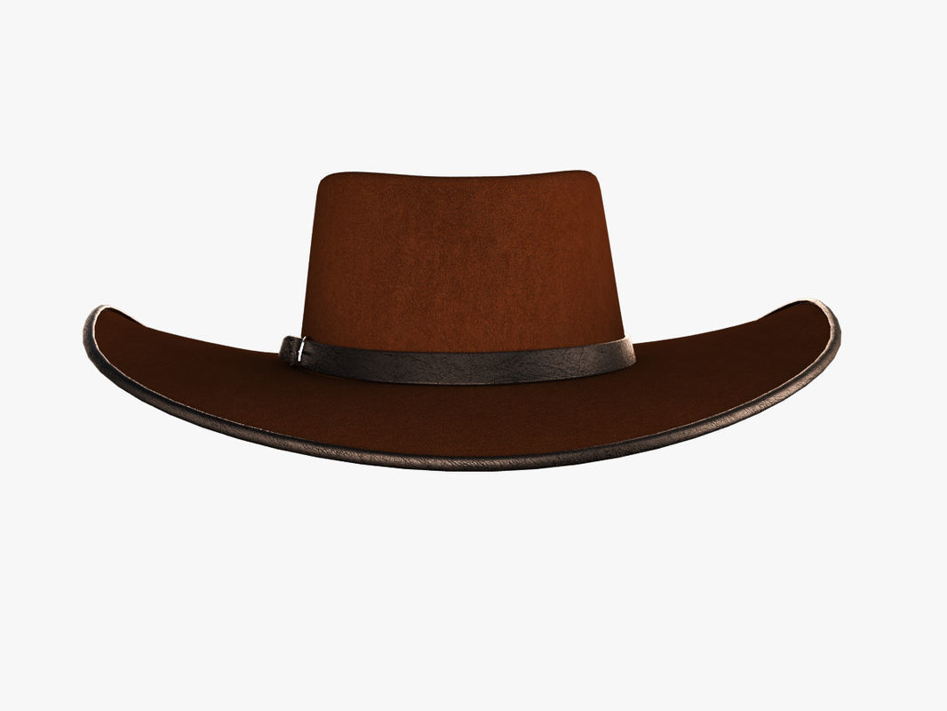 Cowboy Hat 3D model_2
