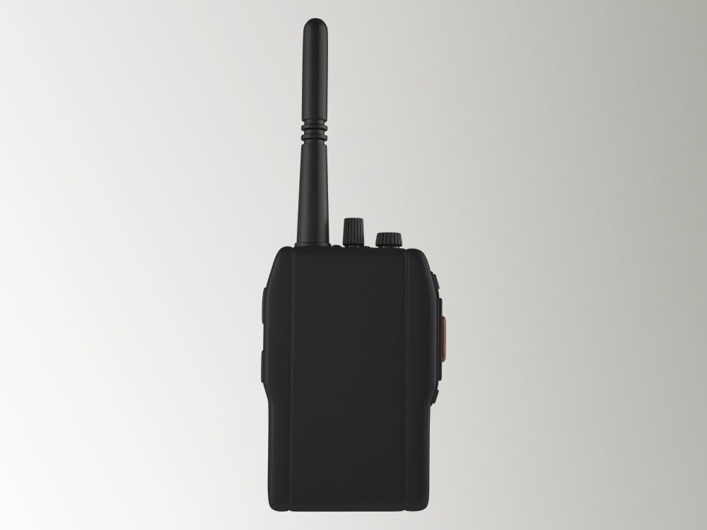 Walkie Talkie 3D model_2