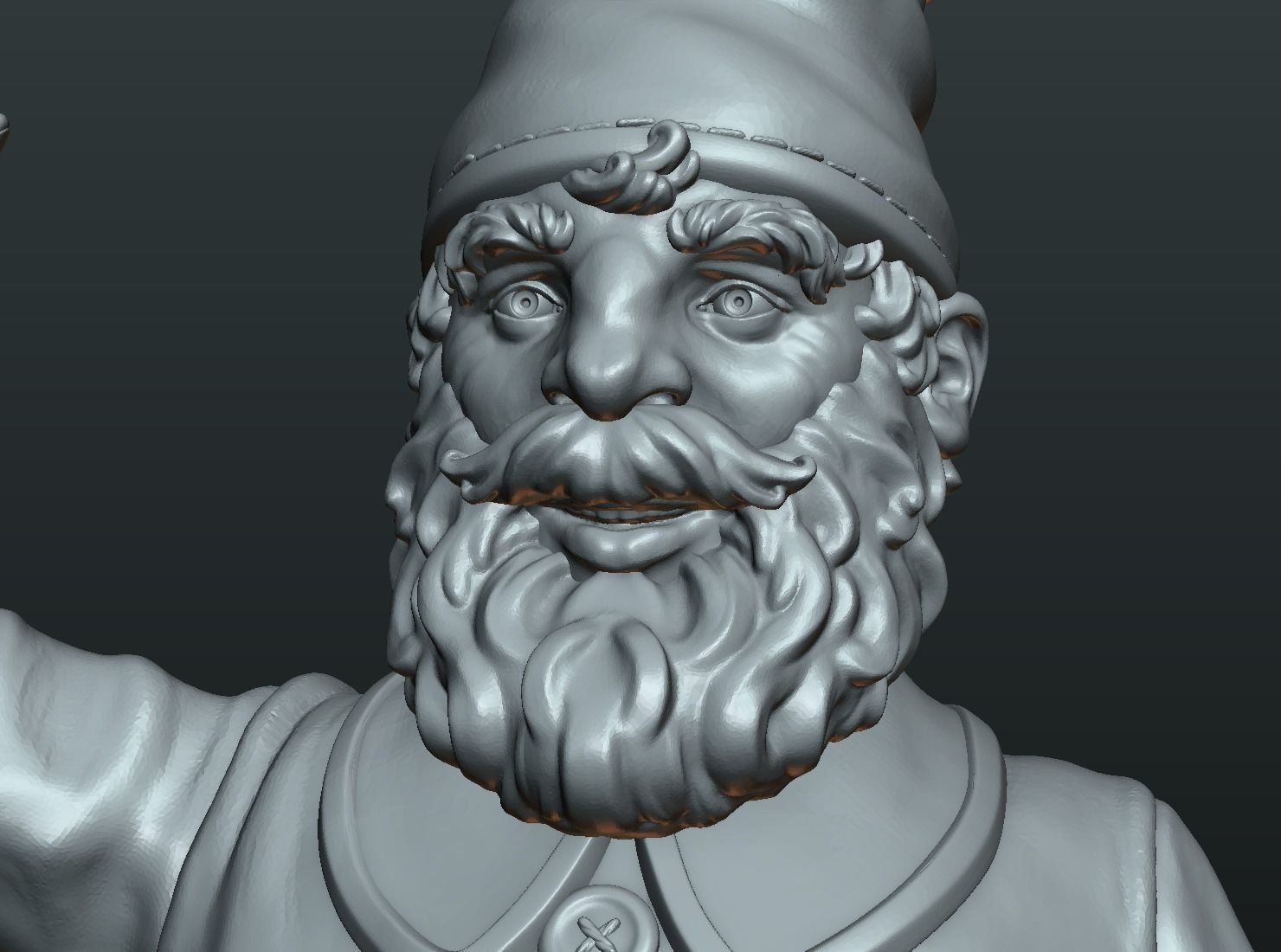 Garden Gnome II 3D print model_15