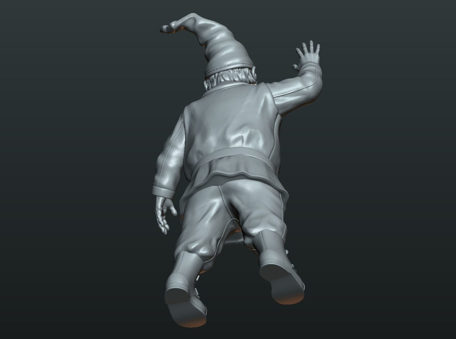Garden Gnome II 3D print model_12