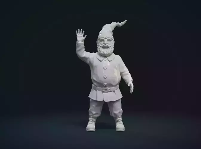 Garden Gnome II 3D print model