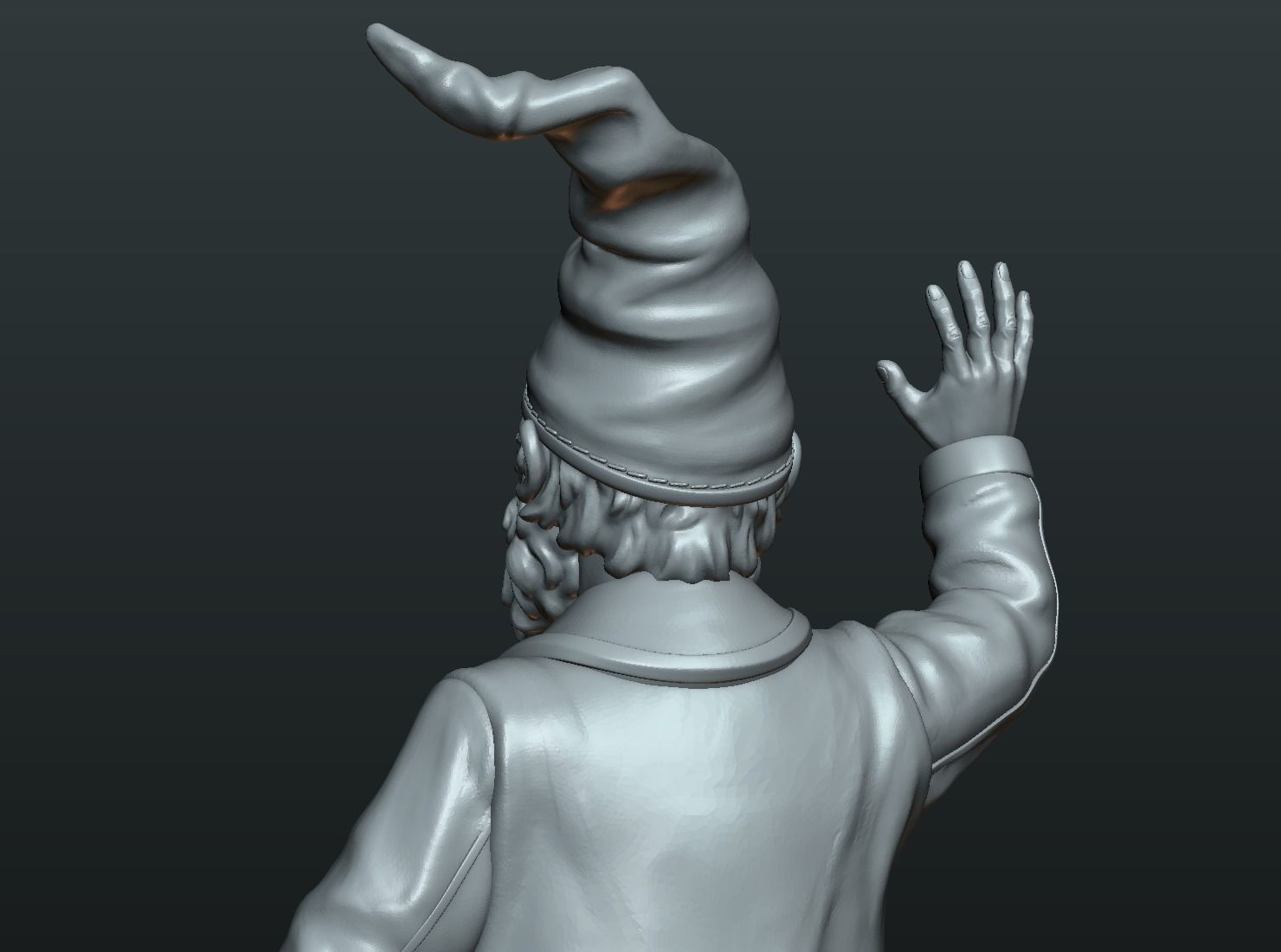Garden Gnome II 3D print model_16