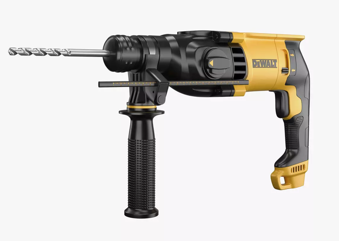 Dewalt Rotary Hammer 3D model_0
