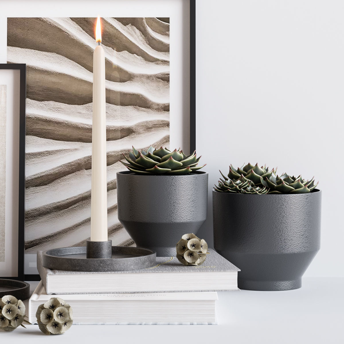 Decorative set 10 3D model_3