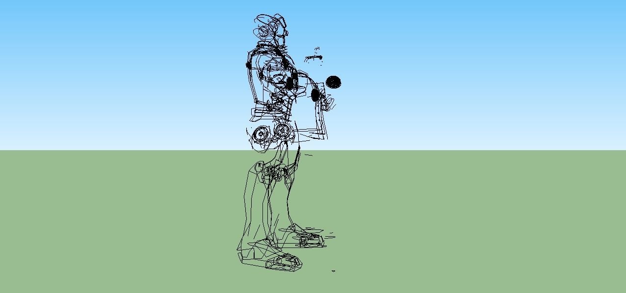 Iron man 3D model 3D model_8