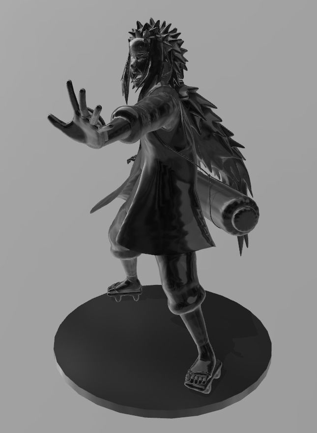 Jiraiya from Naruto 3D model 3D printable | CGTrader