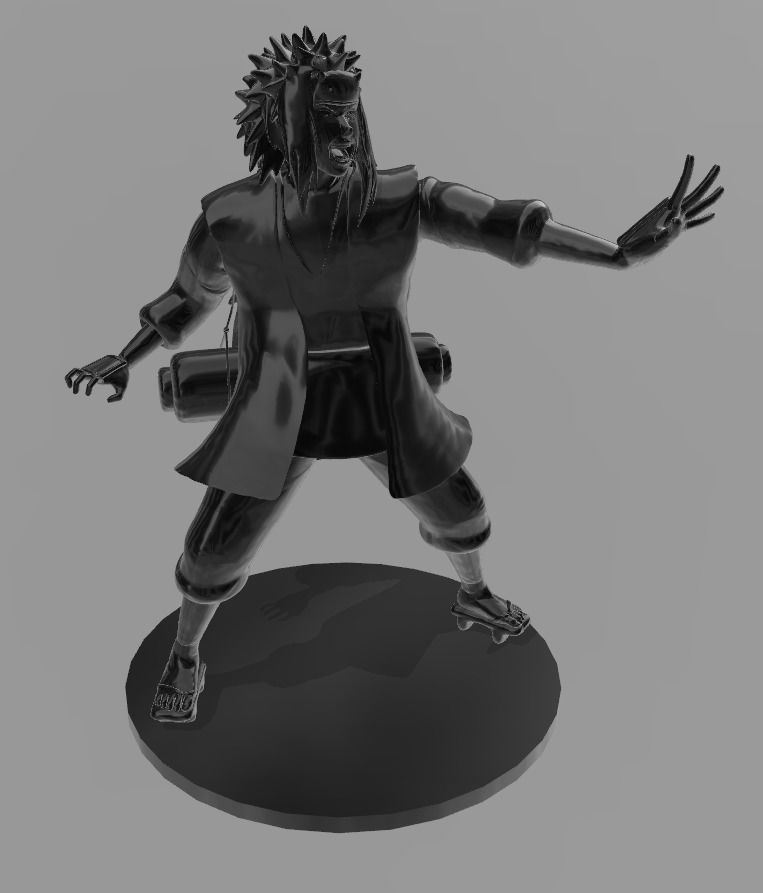Jiraiya from Naruto 3D model 3D printable | CGTrader
