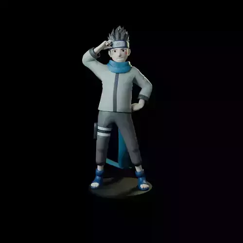 Konohamaru Sarutobi 3D print model