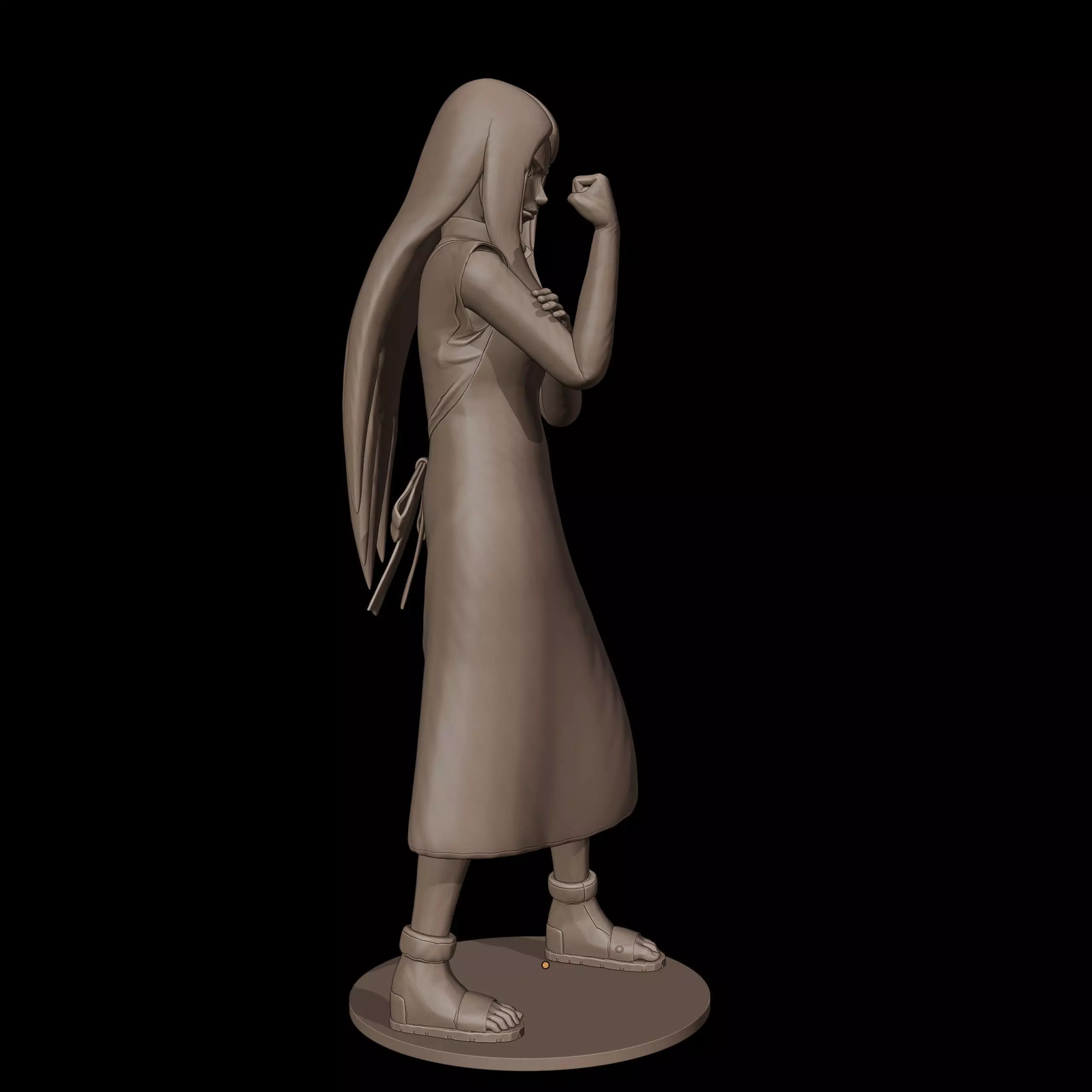 Kushina Uzumaki from Naruto 3D print model_11